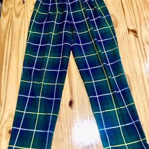 Vintage 80s   Women Polo Ralph Lauren Pants Plaid Patch Cotton Preppy Size 6